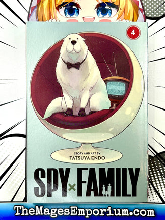 Spy x Family Vol 4 - The Mage's Emporium Viz Media 2410 BackInStock UPDATEMETA Used English Manga Japanese Style Comic Book