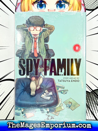 Spy x Family Vol 8 - The Mage's Emporium Viz Media 2409 BackInStock UPDATEMETA Used English Manga Japanese Style Comic Book