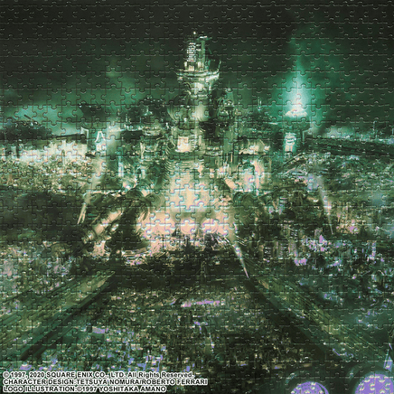 SQUARE ENIX: Final Fantasy 7 Remake - Midgar Key Art 1000 Piece Jigsaw Puzzle - The Mage's Emporium Shumi Toys & Gifts Shopify Collective Shumi Toys & Gifts Used English Jigsaw Puzzle Japanese Style Comic Book