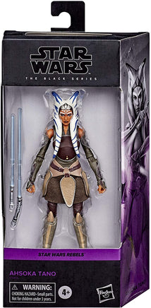 Star Wars: The Black Series - Ahsoka Tano (Rebels) 6 - Inch Action Figure - The Mage's Emporium Shumi Toys & Gifts Shopify Collective Shumi Toys & Gifts Used English The Black Series Japanese Style Comic Book