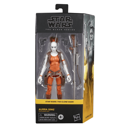 Star Wars: The Black Series - Aurra Sing (The Clone Wars) 6 - Inch Action Figure - The Mage's Emporium Shumi Toys & Gifts Shopify Collective Shumi Toys & Gifts Used English The Black Series Japanese Style Comic Book
