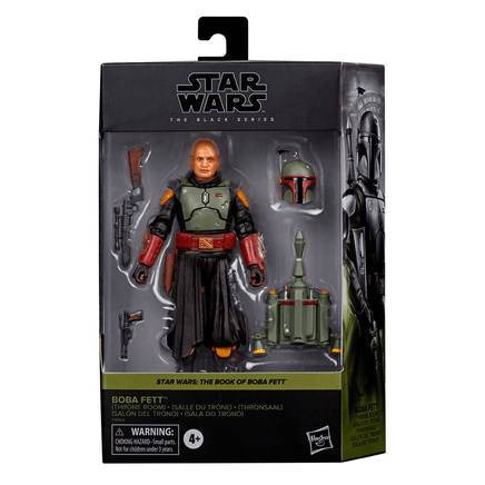 Star Wars: The Black Series - Boba Fett (Throne Room) 6 - Inch Action Figure - The Mage's Emporium Shumi Toys & Gifts Shopify Collective Shumi Toys & Gifts Used English The Black Series Japanese Style Comic Book