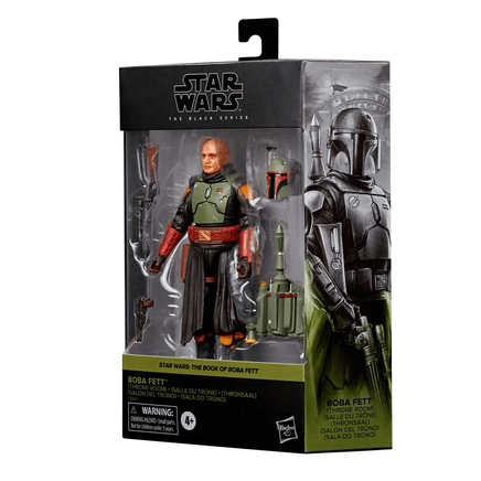 Star Wars: The Black Series - Boba Fett (Throne Room) 6 - Inch Action Figure - The Mage's Emporium Shumi Toys & Gifts Shopify Collective Shumi Toys & Gifts Used English The Black Series Japanese Style Comic Book