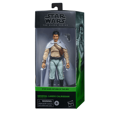 Star Wars: The Black Series - General Lando Calrissian (Return of the Jedi) 6 - Inch Action Figure - The Mage's Emporium Shumi Toys & Gifts Shopify Collective Shumi Toys & Gifts Used English The Black Series Japanese Style Comic Book