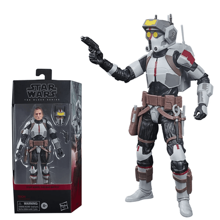 Star Wars: The Black Series - Tech (The Bad Batch) 6 - Inch Action Figure - The Mage's Emporium Shumi Toys & Gifts Shopify Collective Shumi Toys & Gifts Used English The Black Series Japanese Style Comic Book