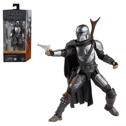 Star Wars: The Black Series - The Mandalorian (Beskar Armor) (The Mandalorian) 6 - Inch Action Figure - The Mage's Emporium Shumi Toys & Gifts Shopify Collective Shumi Toys & Gifts Used English The Black Series Japanese Style Comic Book