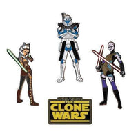 Star Wars: The Clone Wars Enamel Pin Set - Entertainment Earth Exclusive - The Mage's Emporium ToyShnip Shopify Collective ToyShnip Used English Toys & Games Japanese Style Comic Book