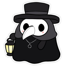 Squishable Plague Doctor Sticker