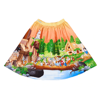 Stitch Shoppe by Loungefly: Disney Snow White - Smile and a Song "Sandy" Skirt - The Mage's Emporium Shumi Toys & Gifts Shopify Collective Shumi Toys & Gifts Used English Stitch Shoppe Japanese Style Comic Book