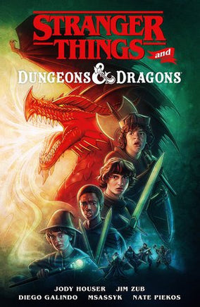 Stranger Things and Dungeons & Dragons (Graphic Novel) - The Mage's Emporium The Multiverse outofstock Shopify Collective The Multiverse Used English Graphic Novels Japanese Style Comic Book
