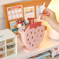 Strawberry Pen Holder - The Mage's Emporium Kore Kawaii Kore Kawaii Shopify Collective Used English Japanese Style Comic Book