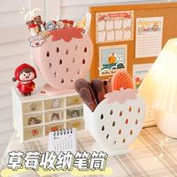 Strawberry Pen Holder - The Mage's Emporium Kore Kawaii Kore Kawaii Shopify Collective Used English Japanese Style Comic Book