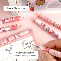 Strawberry Sweets Character Pens Set - The Mage's Emporium Kore Kawaii Kore Kawaii Shopify Collective Used English Japanese Style Comic Book