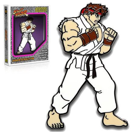 Street Fighter Augmented Reality Enamel Pin - Choose your Pin - The Mage's Emporium ToyShnip Shopify Collective ToyShnip Used English Toys & Games Japanese Style Comic Book