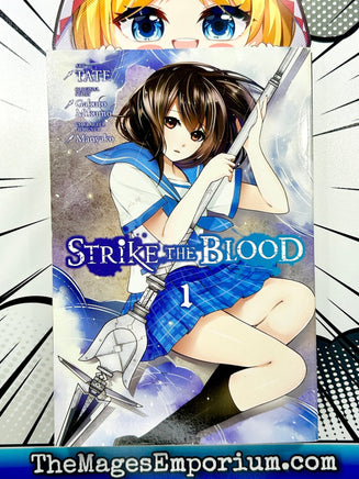 Strike the Blood Vol 1 - The Mage's Emporium Yen Press 2404 alltags description Used English Manga Japanese Style Comic Book