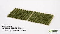 Gamers Grass | Grass Tuft | Small 6mm | Strong Green