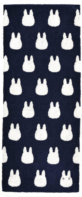 Studio Ghibli Silhouette Series (Face Towel) My Neighbor Totoro Marushin Silhouette Towel Series Blue - The Mage's Emporium Super Anime Store Shopify Collective Super Anime Store Used English Towels Japanese Style Comic Book