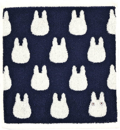 Studio Ghibli Silhouette Series (Wash Towel) My Neighbor Totoro Marushin Silhouette Towel Series Dark Blue - The Mage's Emporium Super Anime Store Shopify Collective Super Anime Store Used English Towels Japanese Style Comic Book