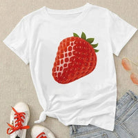 Summer Strawberry T-Shirt - The Mage's Emporium Kore Kawaii Kore Kawaii Shopify Collective Used English Japanese Style Comic Book