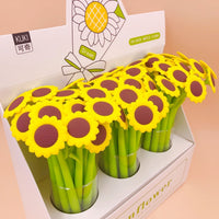 Sunflower Gel Pens - The Mage's Emporium Kore Kawaii Kore Kawaii Shopify Collective Used English Japanese Style Comic Book