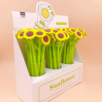 Sunflower Gel Pens - The Mage's Emporium Kore Kawaii Kore Kawaii Shopify Collective Used English Japanese Style Comic Book