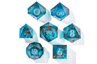 Sunken Treasure Liquid Core RPG Dice Set | 7 Pieces