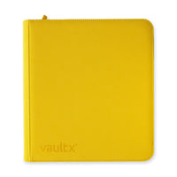 12-Pocket Exo-Tec Zip Binder: Sunrise Yellow