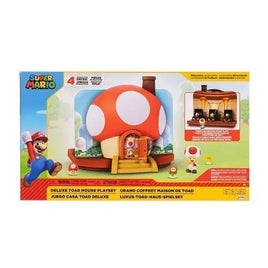 Super Mario Deluxe Toad House Playset
