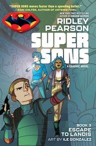 SUPER SONS: ESCAPE TO LANDIS - The Mage's Emporium The Multiverse Shopify Collective The Multiverse Used English Graphic Novels Japanese Style Comic Book