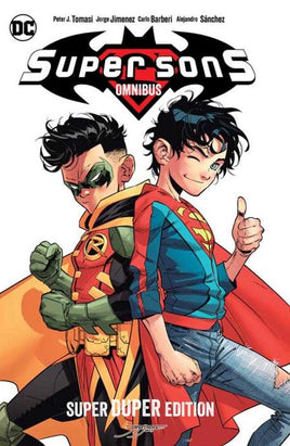 Super Sons Omnibus Super Duper Edition Hardcover - The Mage's Emporium The Multiverse Shopify Collective The Multiverse Used English Graphic Novels Japanese Style Comic Book
