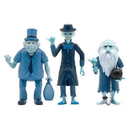 Super7 Haunted Mansion Hitchhiking Ghosts 3 3/4 - Inch ReAction Figure Set of 3 - SDCC Exclusive - The Mage's Emporium ToyShnip Shopify Collective ToyShnip Used English Action & Toy Figures Japanese Style Comic Book