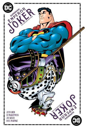 Superman Emperor Joker The Deluxe Edition Hardcover - The Mage's Emporium The Multiverse outofstock Shopify Collective The Multiverse Used English Graphic Novels Japanese Style Comic Book