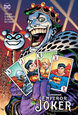 Superman Emperor Joker The Deluxe Edition Hardcover Direct Market Exclusive Variant Edition - The Mage's Emporium The Multiverse Shopify Collective The Multiverse Used English Graphic Novels Japanese Style Comic Book
