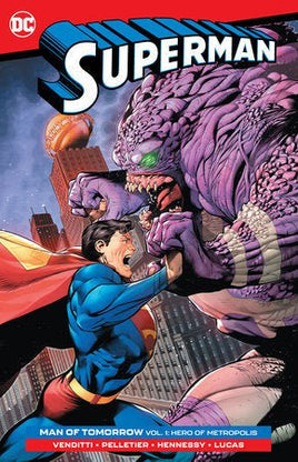 SUPERMAN MAN OF TOMORROW TP VOL 01 HERO OF METROPOLIS - The Mage's Emporium The Multiverse Shopify Collective The Multiverse Used English Graphic Novels Japanese Style Comic Book