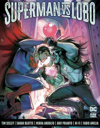 Superman vs Lobo Hardcover (Mature) - The Mage's Emporium The Multiverse Shopify Collective The Multiverse Used English Graphic Novels Japanese Style Comic Book