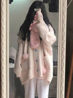 Sweater Cardigan Hoodie - The Mage's Emporium Kore Kawaii Kore Kawaii Shopify Collective Used English Japanese Style Comic Book