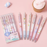 Sweet Bunny Gel Pens Set - The Mage's Emporium Kore Kawaii Kore Kawaii Shopify Collective Used English Japanese Style Comic Book