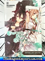 Sword Art Online Aincrad Vol 1 - The Mage's Emporium Yen Press 2409 BackInStock UPDATEMETA Used English Light Novel Japanese Style Comic Book