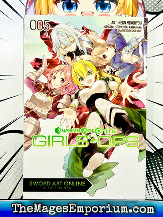 Sword Art Online Girls' Ops Vol 5 - The Mage's Emporium Yen Press 2407 alltags description Used English Manga Japanese Style Comic Book