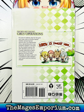 Sword Art Online Girls' Ops Vol 5 - The Mage's Emporium Yen Press 2407 alltags description Used English Manga Japanese Style Comic Book