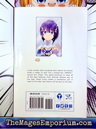 Sword Art Online Hollow Realization Vol 1 - The Mage's Emporium Yen Press outofstock UPDATEMETA Used English Manga Japanese Style Comic Book