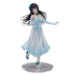 Taito: Rascal Does Not Dream of Bunny Girl Senpai - Mai Sakurajima (Party Dress) Coreful Figure - The Mage's Emporium Shumi Toys & Gifts Shopify Collective Shumi Toys & Gifts Used English Prize Japanese Style Comic Book
