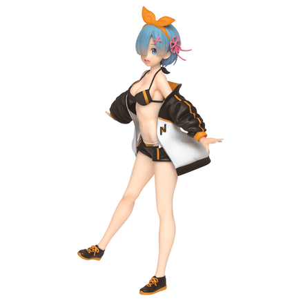 Taito: Re:Zero Starting Life in Another World - Rem (Jumper Swimsuit Version) Renewal Edition Precious Figure - The Mage's Emporium Shumi Toys & Gifts Shopify Collective Shumi Toys & Gifts Used English Prize Japanese Style Comic Book