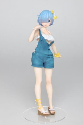Taito: Re:Zero Starting Life in Another World - Rem (Overalls Ver.) Figure - The Mage's Emporium Shumi Toys & Gifts Shopify Collective Shumi Toys & Gifts Used English Prize Japanese Style Comic Book