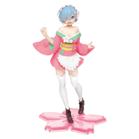 Taito: Re:Zero Starting Life in Another World - Rem (Sakura Ver.) Renewal Edition Precious Figure - The Mage's Emporium Shumi Toys & Gifts Shopify Collective Shumi Toys & Gifts Used English Prize Japanese Style Comic Book