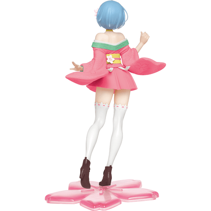 Taito: Re:Zero Starting Life in Another World - Rem (Sakura Ver.) Renewal Edition Precious Figure - The Mage's Emporium Shumi Toys & Gifts Shopify Collective Shumi Toys & Gifts Used English Prize Japanese Style Comic Book