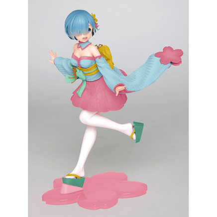 Taito: Re:Zero Starting Life in Another World - Rem (Sakura Ver.) Renewal Edition Precious Prize Figure - The Mage's Emporium Shumi Toys & Gifts Shopify Collective Shumi Toys & Gifts Used English Prize Japanese Style Comic Book