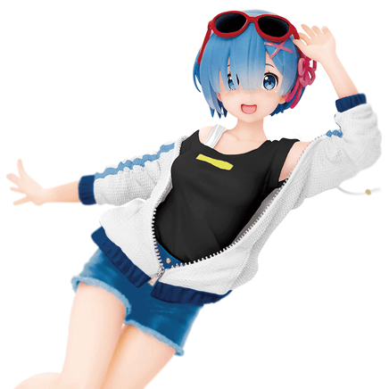 Taito: Re:Zero Starting Life in Another World - Rem (Sporty Summer Ver.) Renewal Edition World Precious Figure - The Mage's Emporium Shumi Toys & Gifts Shopify Collective Shumi Toys & Gifts Used English Prize Japanese Style Comic Book