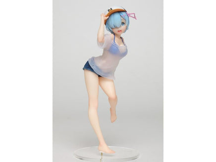 Taito: Re:Zero Starting Life in Another World - Rem (Swimwear Ver.) Figure - The Mage's Emporium Shumi Toys & Gifts Shopify Collective Shumi Toys & Gifts Used English Prize Japanese Style Comic Book