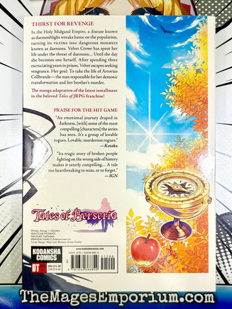 Tales of Berseria Vol 1 - The Mage's Emporium Kodansha outofstock updateage updateauthor Used English Manga Japanese Style Comic Book